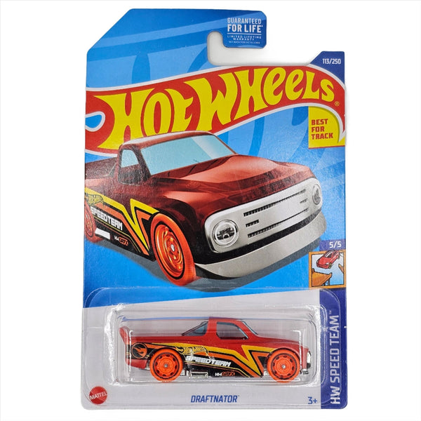 Hot Wheels - Draftnator - 2022 *Treasure Hunt* - Top CollectiblesDiecastHot Wheels