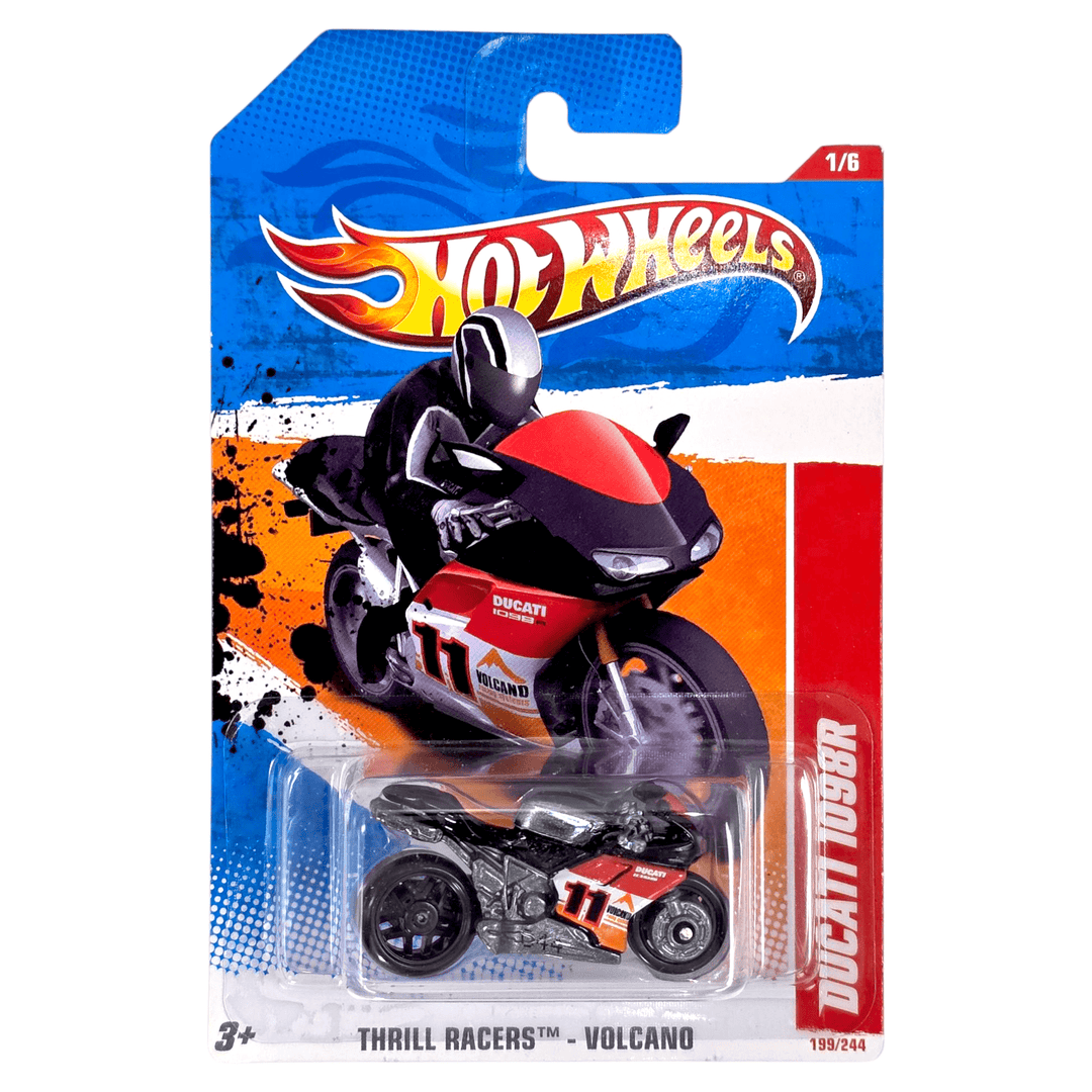 Hot Wheels - Ducati 1098R - 2011 *Card Variation* - Top CollectiblesDiecastHot Wheels