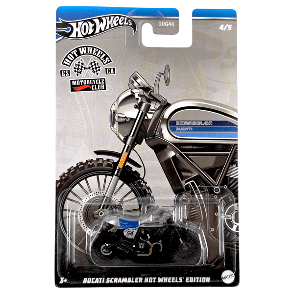 Hot Wheels - Ducati Scrambler Hot Wheels Edition - 2025 Hot Wheels Motorcycle Club Series - Top CollectiblesDiecastHot Wheels
