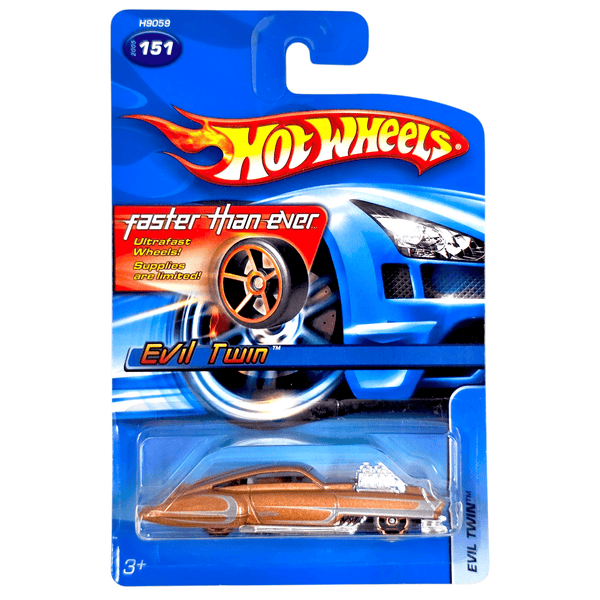 Hot Wheels - Evil Twin - 2005 *FTE Wheels Variation* - Top CollectiblesDiecastHot Wheels