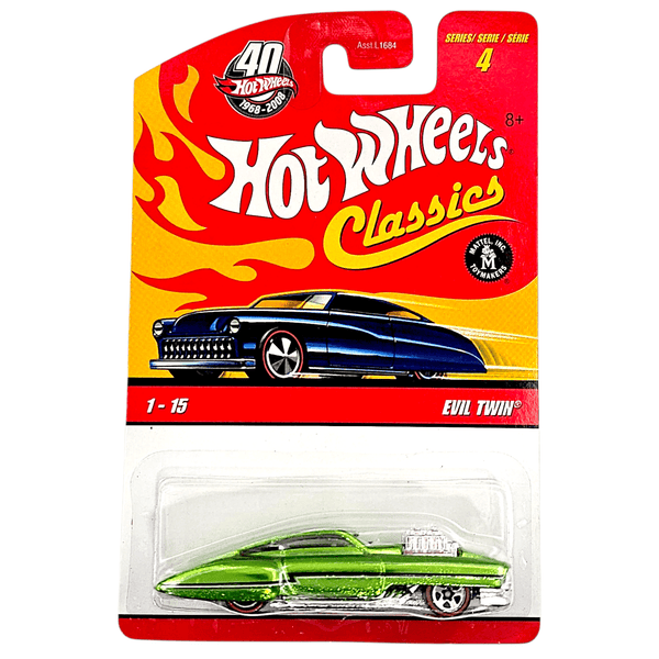 Hot Wheels - Evil Twin - 2008 Classics Series 4 - Top CollectiblesDiecastHot Wheels