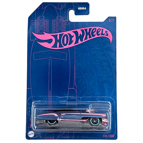 Hot Wheels - Evil Twin - 2022 Pearl & Chrome Series - Top CollectiblesDiecastHot Wheels
