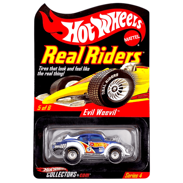 Hot Wheels - Evil Weevil - 2005 Real Riders Series *Red Line Club Exclusive* - Top CollectiblesDiecastHot Wheels