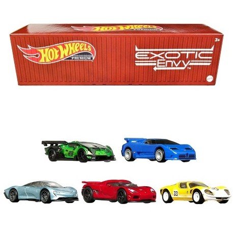 Hot Wheels - Exotic Envy Container Set - 2022 - Top CollectiblesDiecastHot Wheels