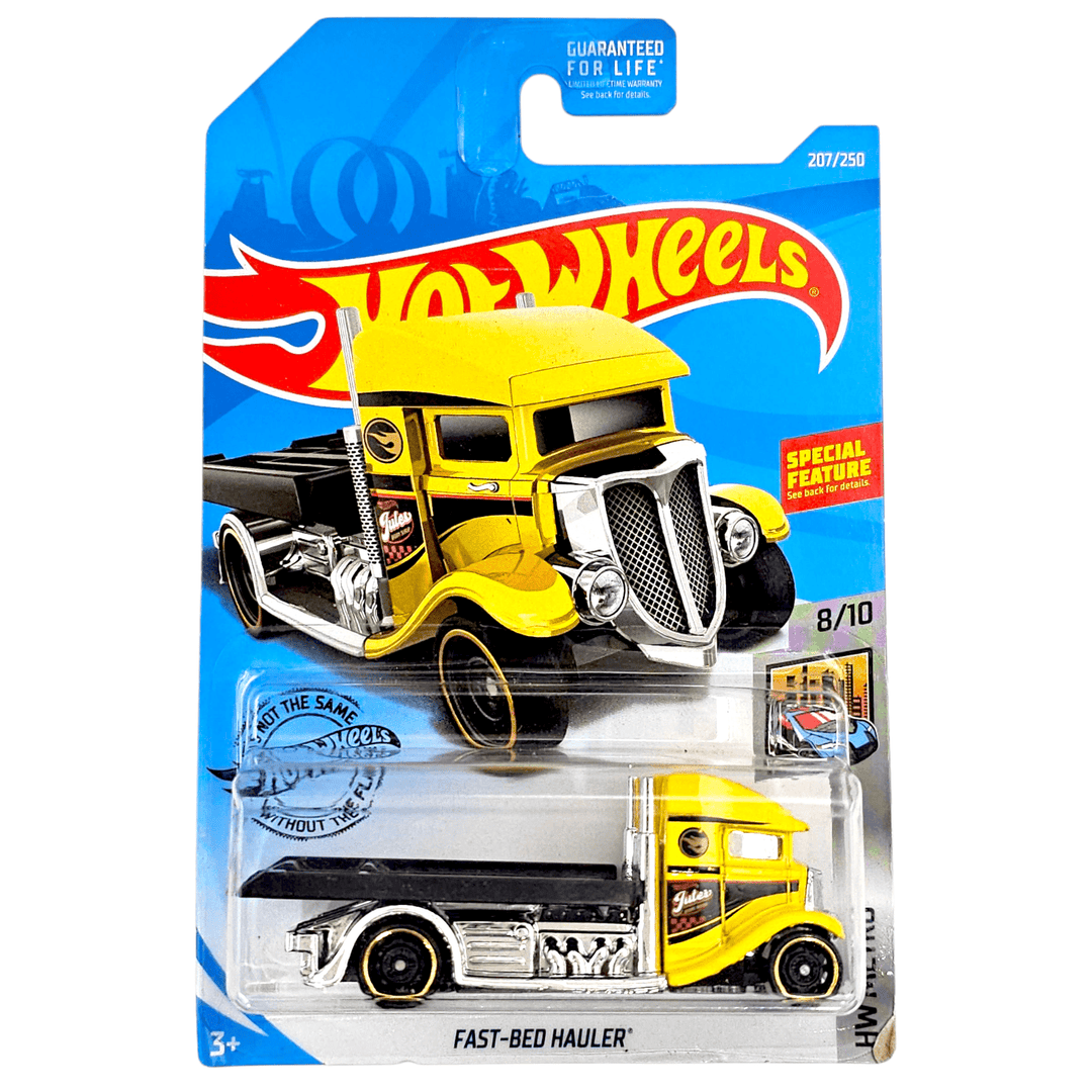 Hot Wheels - Fast - Bed Hauler - 2019 *Treasure Hunt* - Top CollectiblesDiecastHot Wheels