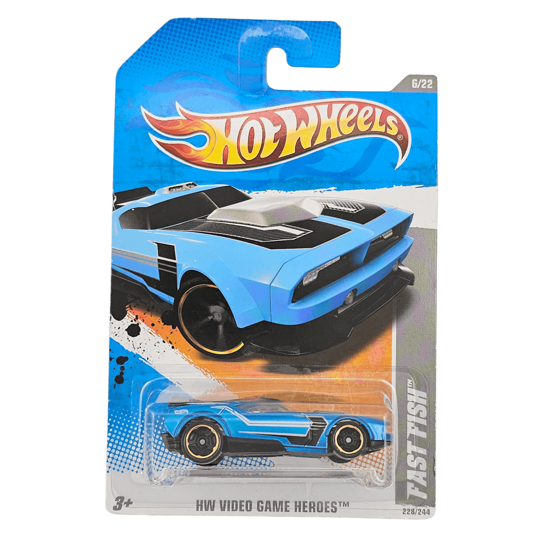 Hot Wheels - Fast Fish - 2011 - Top CollectiblesDiecastHot Wheels
