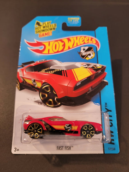 Hot Wheels - Fast Fish - 2014 - Top CollectiblesDiecastHot Wheels