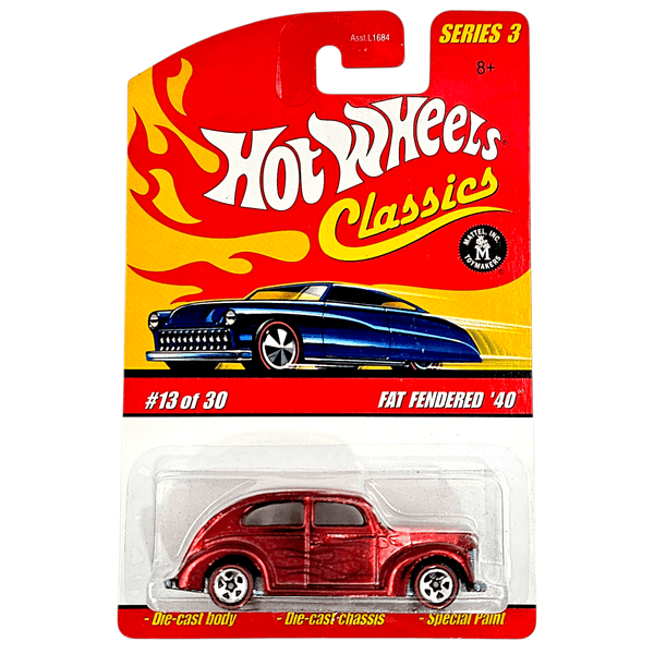 Hot Wheels - Fat Fendered '40 - 2007 Classics Series 3 - Top CollectiblesDiecastHot Wheels