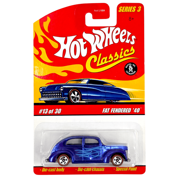 Hot Wheels - Fat Fendered '40 - 2007 Classics Series 3 - Top CollectiblesDiecastHot Wheels