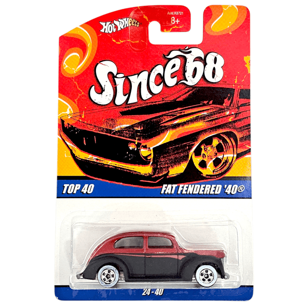 Hot Wheels - Fat Fendered '40 - 2008 Since '68 Top 40 Series - Top CollectiblesDiecastHot Wheels
