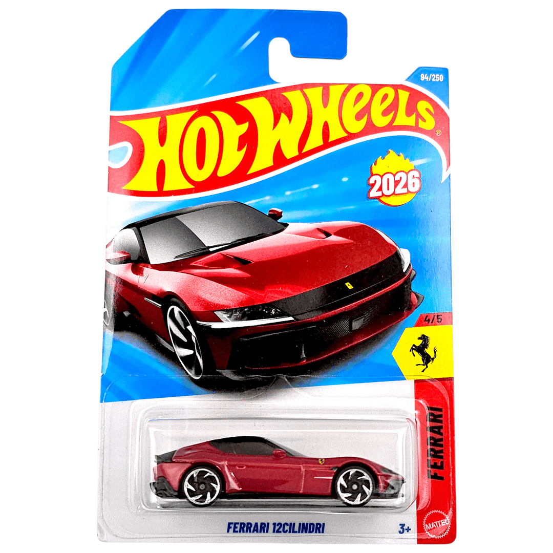 Hot Wheels - Ferrari 12Cilindri - 2026 - Limit 2 Per Customer - Top CollectiblesDiecastHot Wheels