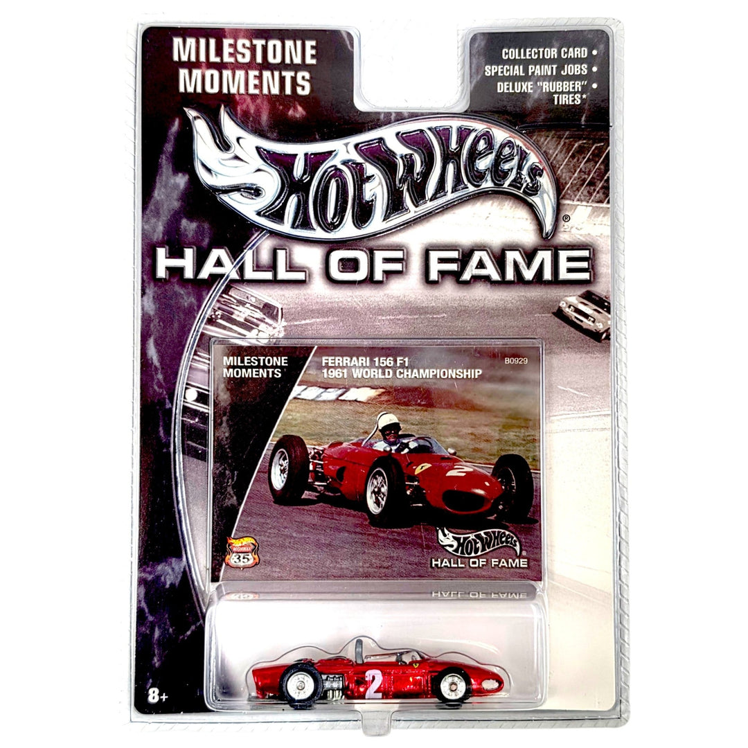 Hot Wheels - Ferrari 156 F1 - 2003 Hall of Fame: Milestone Moments Series - Top CollectiblesDiecastHot Wheels