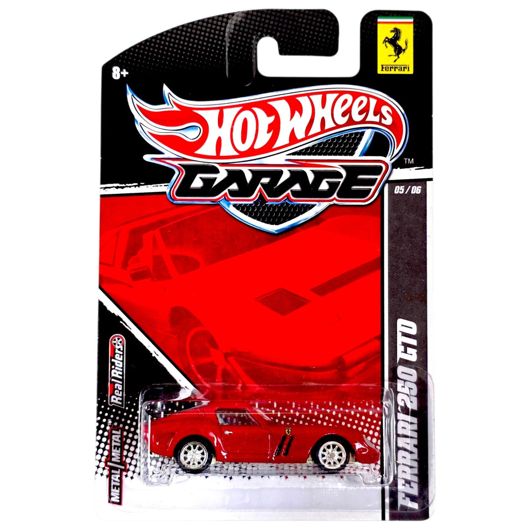 Hot Wheels - Ferrari 250 GTO - 2011 Ferrari Garage Series - Top CollectiblesDiecastHot Wheels