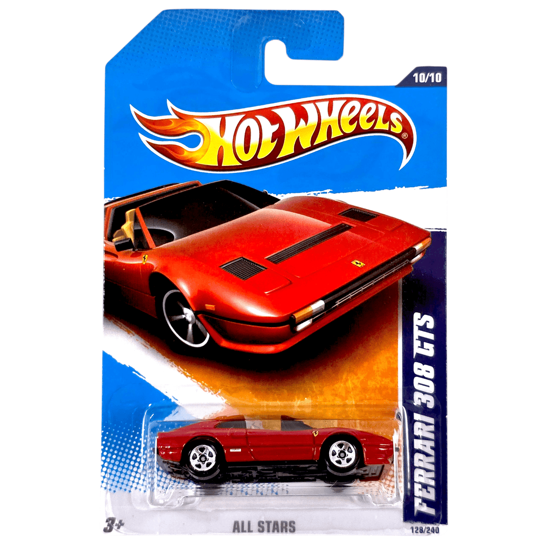 Hot Wheels - Ferrari 308 GTS - 2010 - Top CollectiblesDiecastHot Wheels