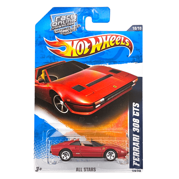 Hot Wheels - Ferrari 308 GTS - 2010 - Top CollectiblesDiecastHot Wheels
