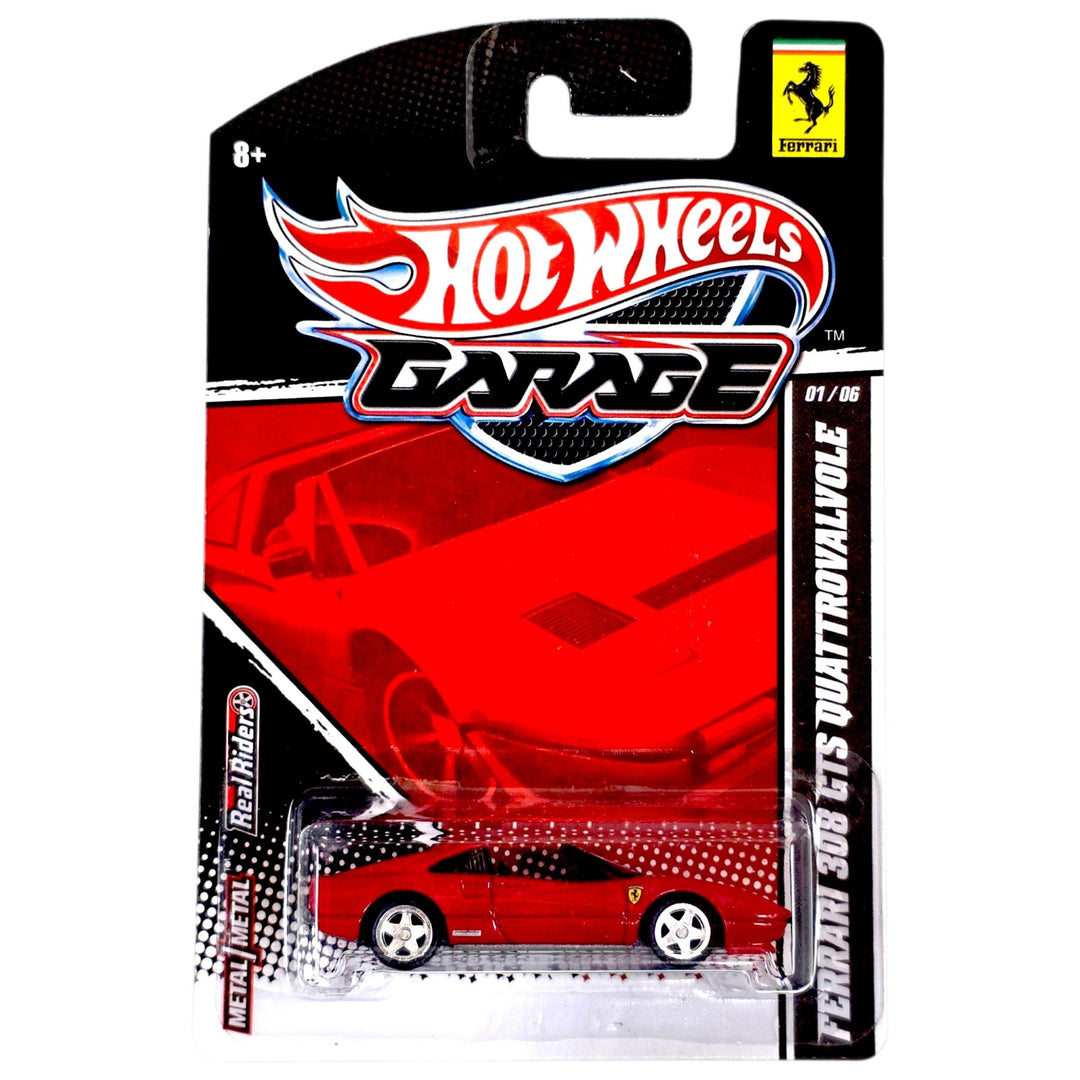Hot Wheels - Ferrari 308 GTS Quattrovalvole - 2011 Ferrari Garage Series - Top CollectiblesDiecastHot Wheels