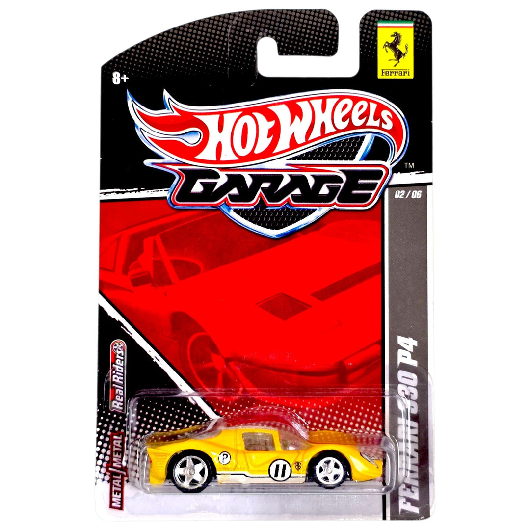 Hot Wheels - Ferrari 330 P4 - 2011 Ferrari Garage Series - Top CollectiblesDiecastHot Wheels