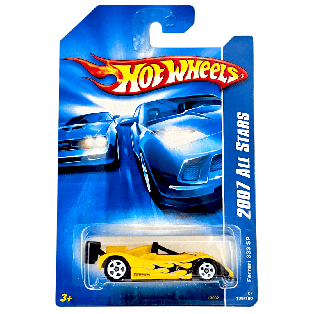 Hot Wheels - Ferrari 333 SP - 2007 - Top CollectiblesDiecastHot Wheels