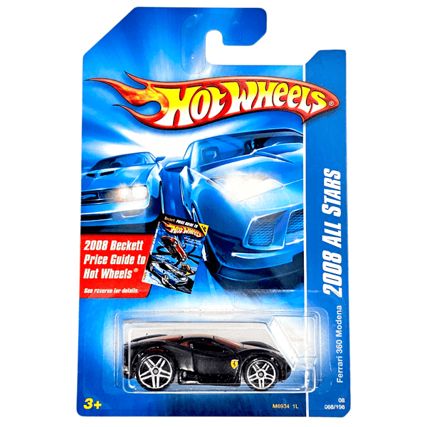 Hot Wheels - Ferrari 360 Modena - 2008 *Card Variation* - Top CollectiblesDiecastHot Wheels