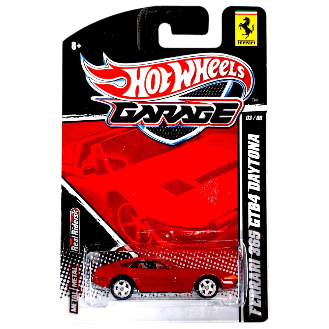 Hot Wheels - Ferrari 365 GTB4 Daytona - 2011 Ferrari Garage Series - Top CollectiblesDiecastHot Wheels