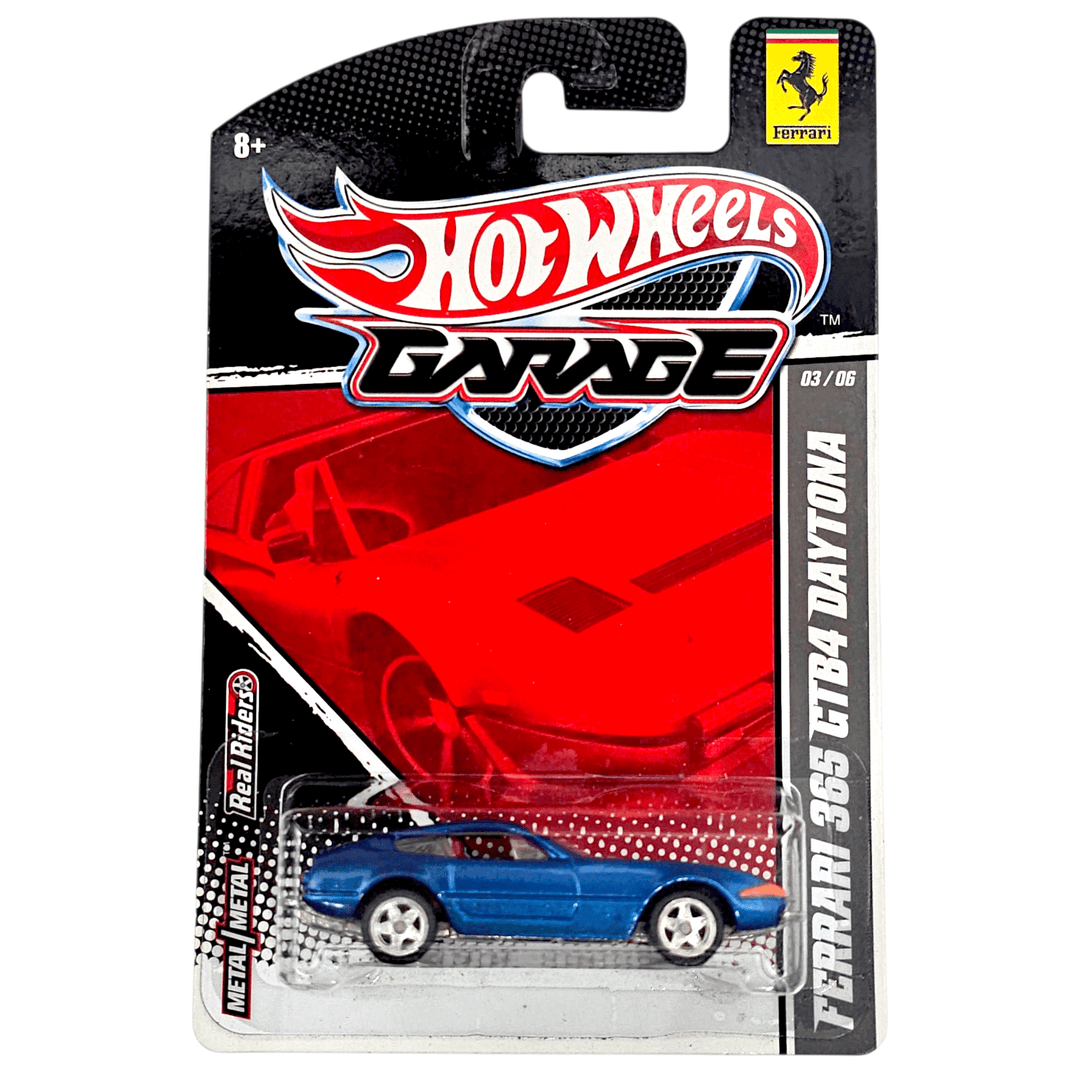 Hot Wheels - Ferrari 365 GTB4 Daytona - 2011 HW Garage Series - Top CollectiblesDiecastHot Wheels