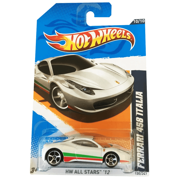 Hot Wheels - Ferrari 458 Italia - 2012 - Top CollectiblesDiecastHot Wheels