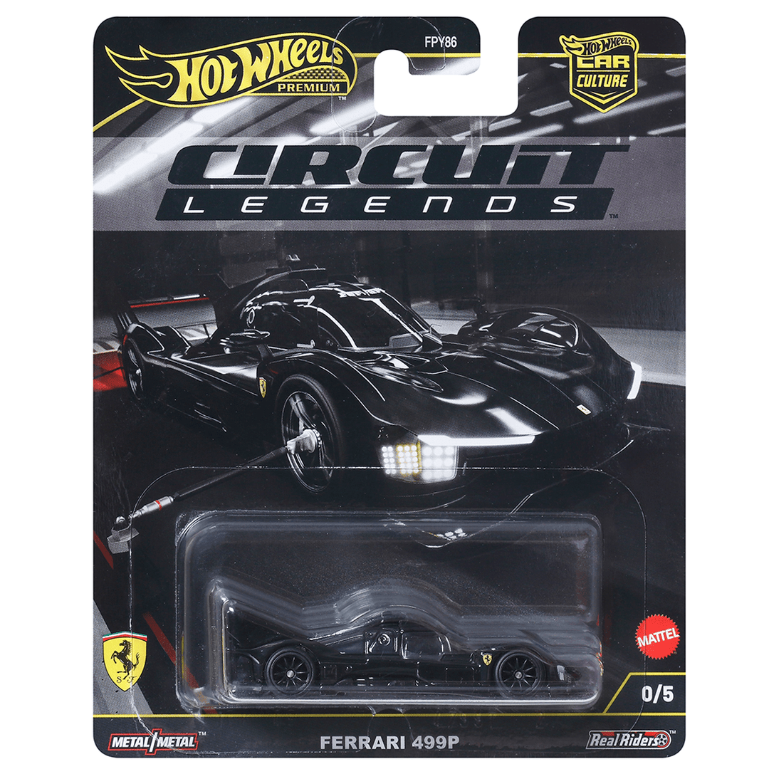 Hot Wheels - Ferrari 499P - 2025 Circuit Legends Series *Chase* w/ Free Protector - Top CollectiblesDiecastHot Wheels