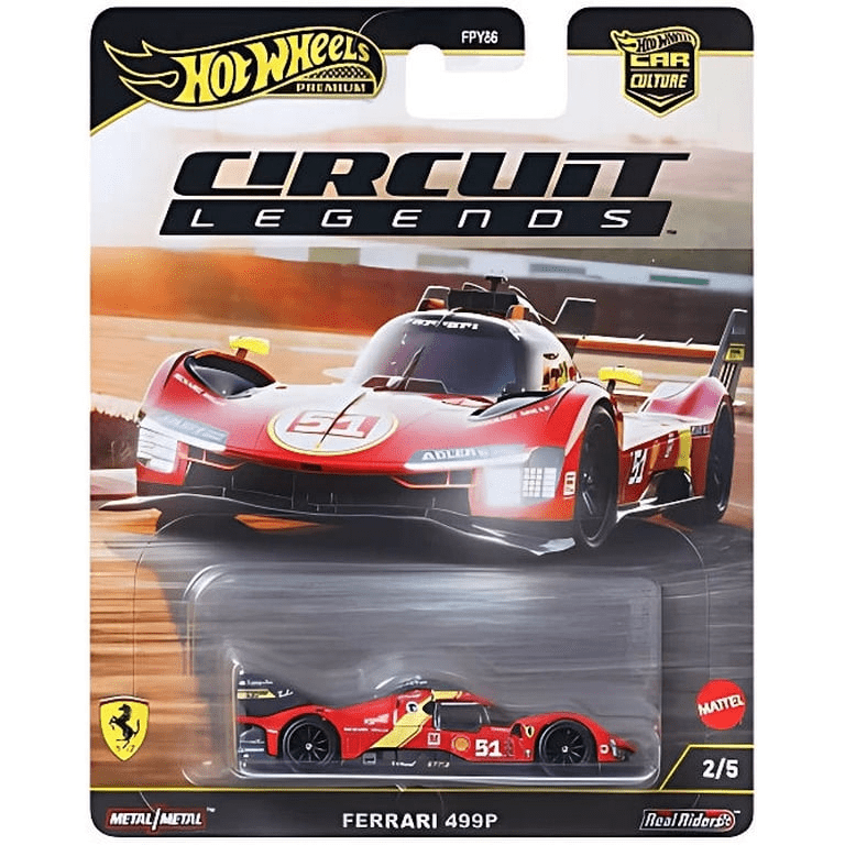 Hot Wheels - Ferrari 499P - 2025 Circuit Legends Series - Top CollectiblesDiecastHot Wheels
