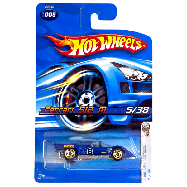 Hot Wheels - Ferrari 512 M - 2006 - Top CollectiblesDiecastHot Wheels