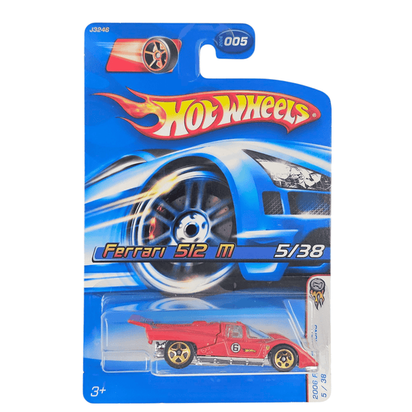 Hot Wheels - Ferrari 512 M - 2006 - Top CollectiblesDiecastHot Wheels