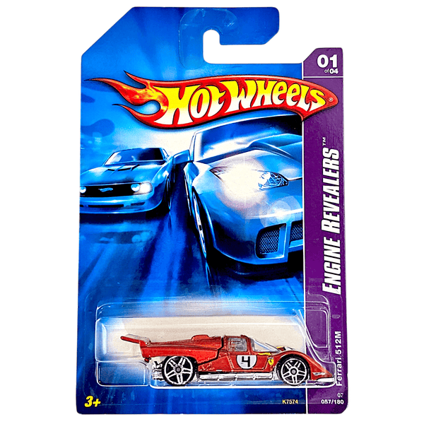 Hot Wheels - Ferrari 512 M - 2007 - Top CollectiblesDiecastHot Wheels