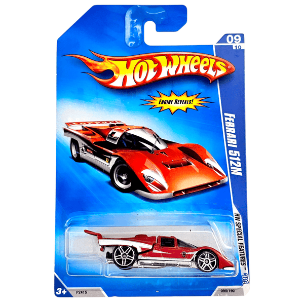 Hot Wheels - Ferrari 512 M - 2009 - Top CollectiblesDiecastHot Wheels