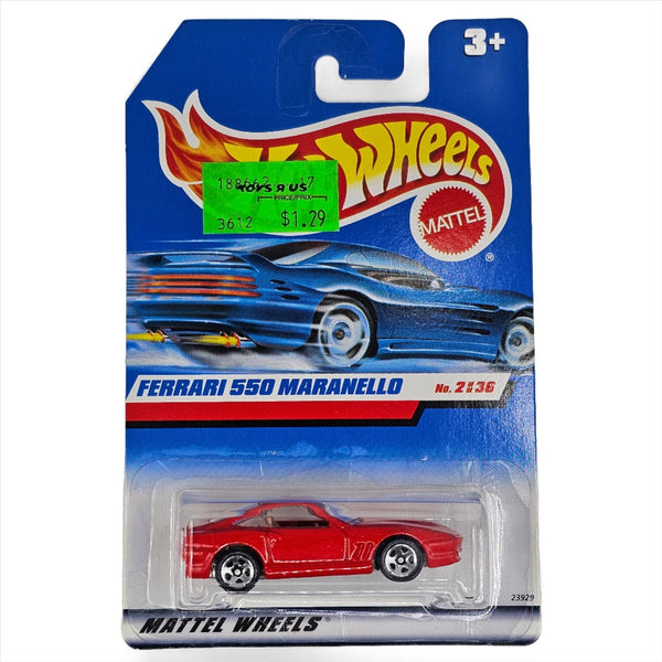 Hot Wheels - Ferrari 550 Maranello - 2000 - Top CollectiblesDiecastHot Wheels