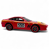 Hot Wheels - Ferrari 550 Maranello - 2009 Ferrari Racer Series - Top CollectiblesDiecastHot Wheels