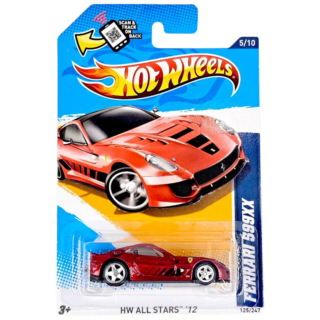 Hot Wheels - Ferrari 599XX - 2012 *Super Treasure Hunt* - Top CollectiblesDiecastHot Wheels