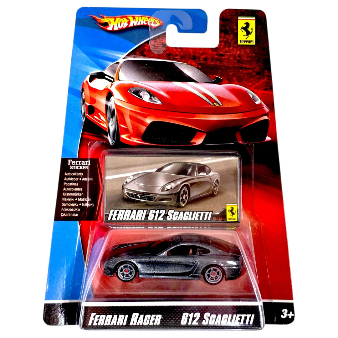 Hot Wheels - Ferrari 612 Scaglietti - 2009 Ferrari Racer Series - Top CollectiblesDiecastHot Wheels