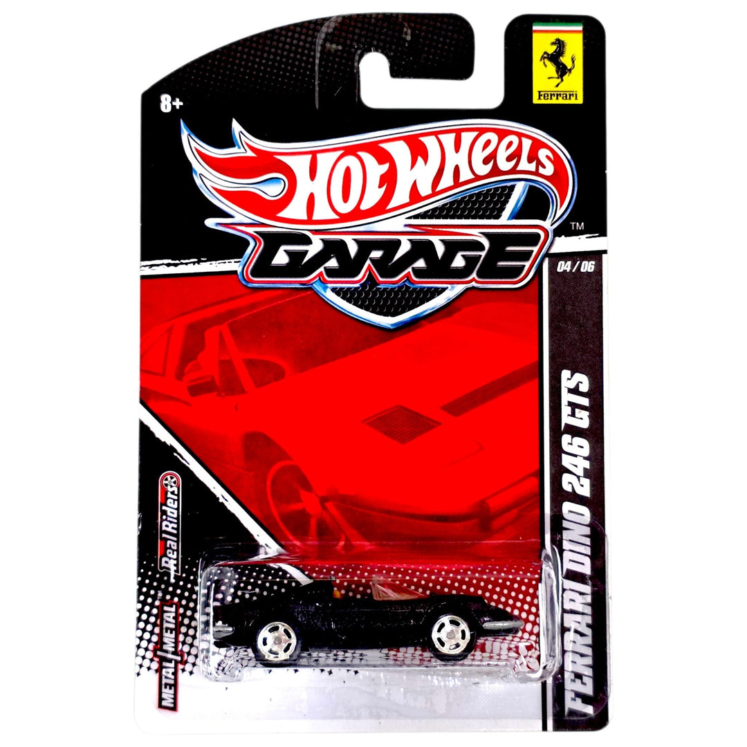 Hot Wheels - Ferrari Dino 246 GTS - 2011 Ferrari Garage Series - Top CollectiblesDiecastHot Wheels