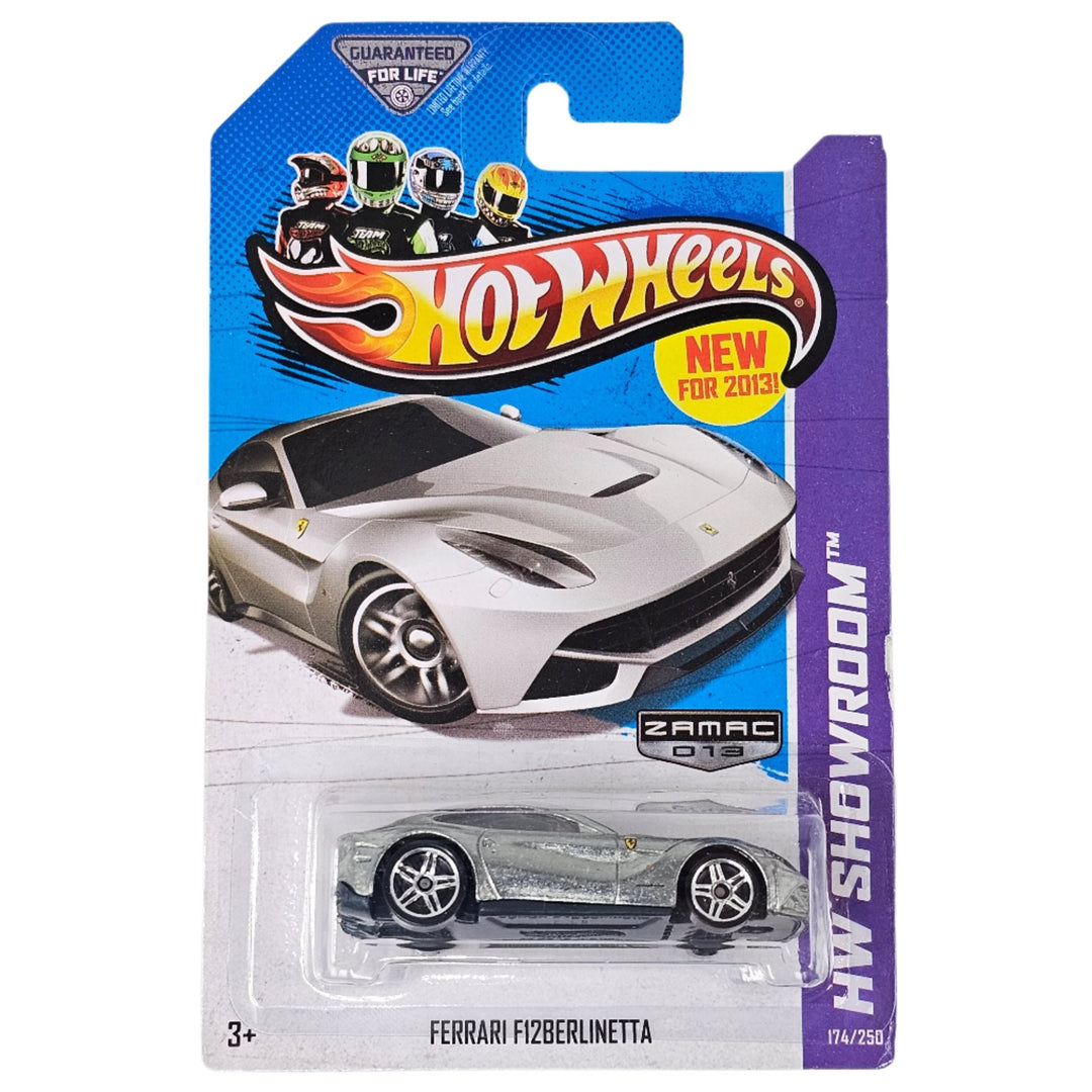 Hot Wheels - Ferrari F12 Berlinetta - 2013 *Zamac* - Top CollectiblesDiecastHot Wheels