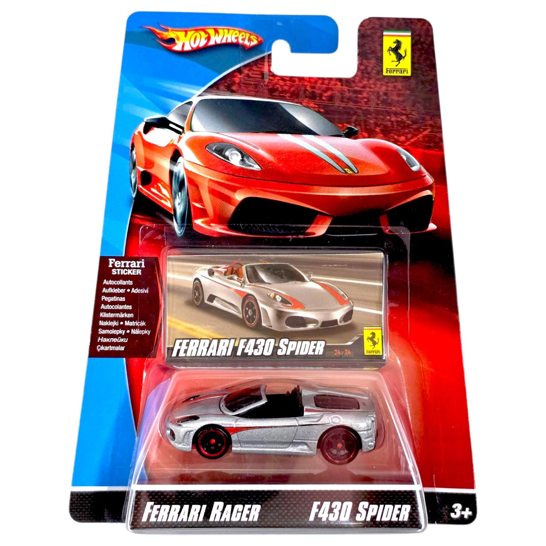 Hot Wheels - Ferrari F430 Spider - 2009 Ferrari Racer Series - Top CollectiblesDiecastHot Wheels