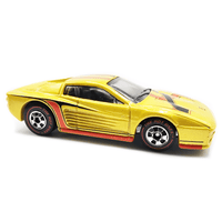 Hot Wheels - Ferrari F512M - 2011 The Hot Ones Series *Tire Chase* - Top CollectiblesDiecastHot Wheels