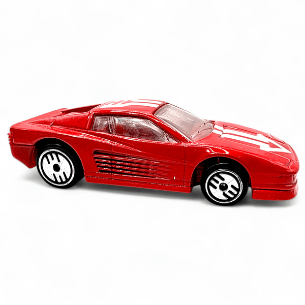 Hot Wheels - Ferrari Testarossa - 1987 *Turbo Trax Glo Jump Track Set Exclusive* - Top CollectiblesDiecastHot Wheels