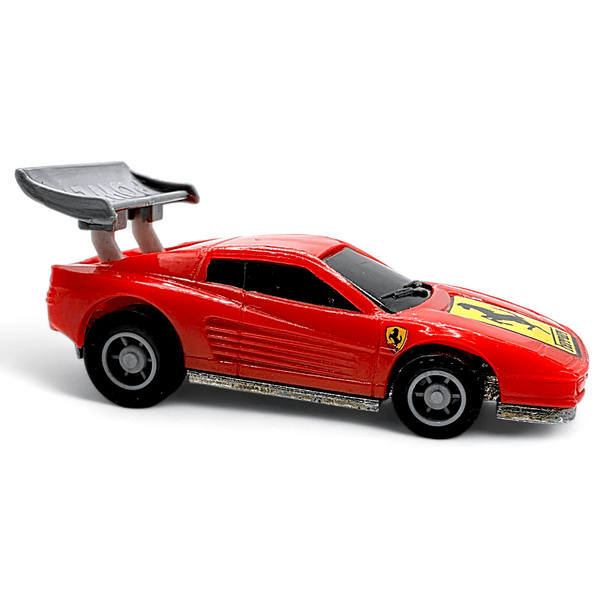 Hot Wheels - Ferrari Testarossa - 1990 Power Command Racers Series - Top CollectiblesDiecastHot Wheels