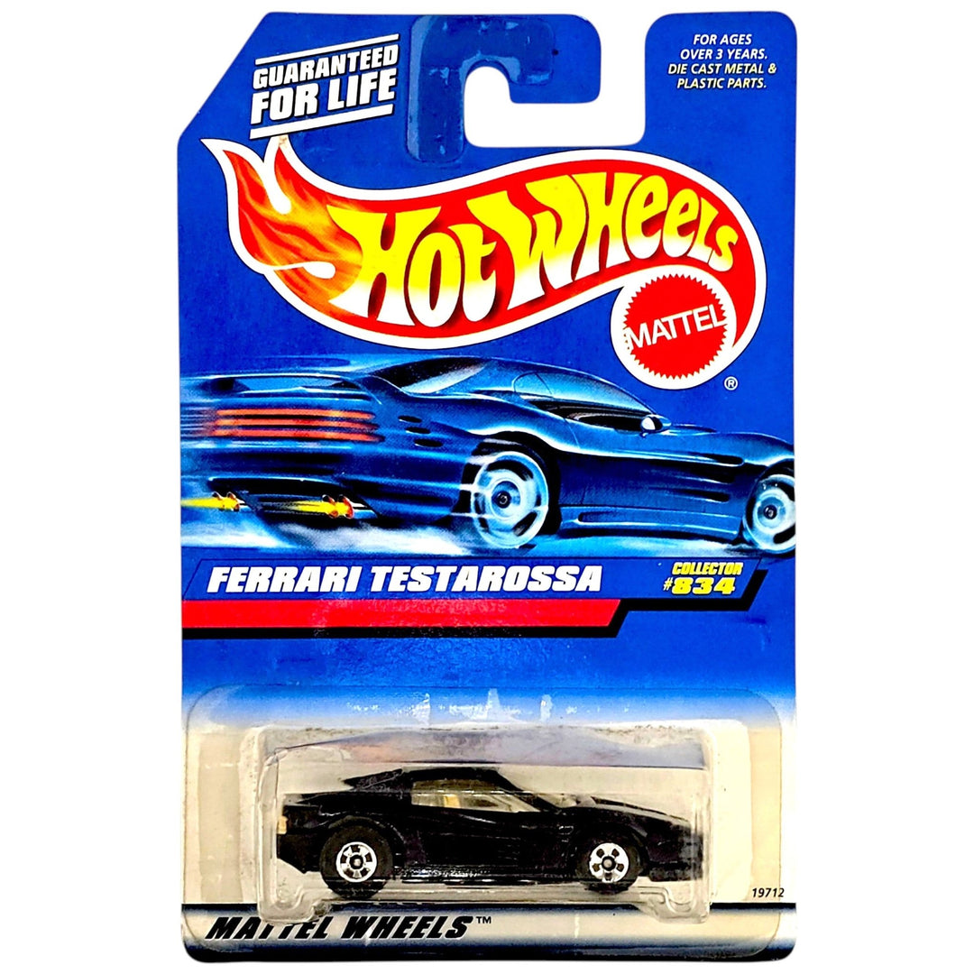 Hot Wheels - Ferrari Testarossa - 1998 *Card Variation* - Top CollectiblesDiecastHot Wheels