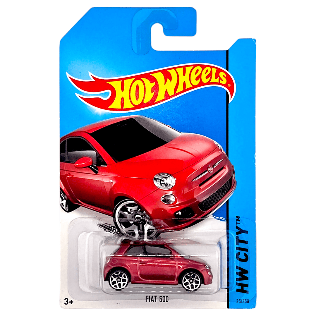 Hot Wheels - Fiat 500 - 2014 - Top CollectiblesDiecastHot Wheels