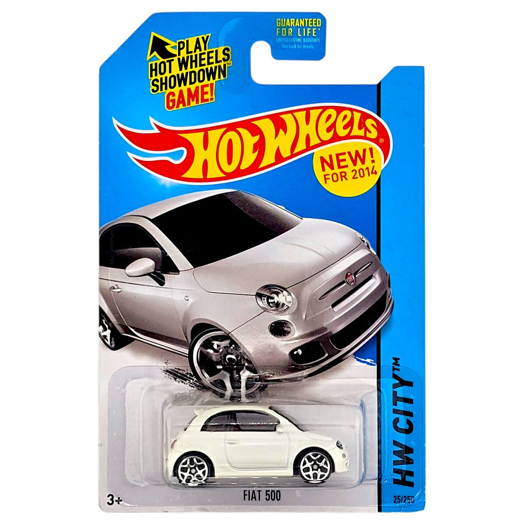 Hot Wheels - Fiat 500 - 2014 - Top CollectiblesDiecastHot Wheels