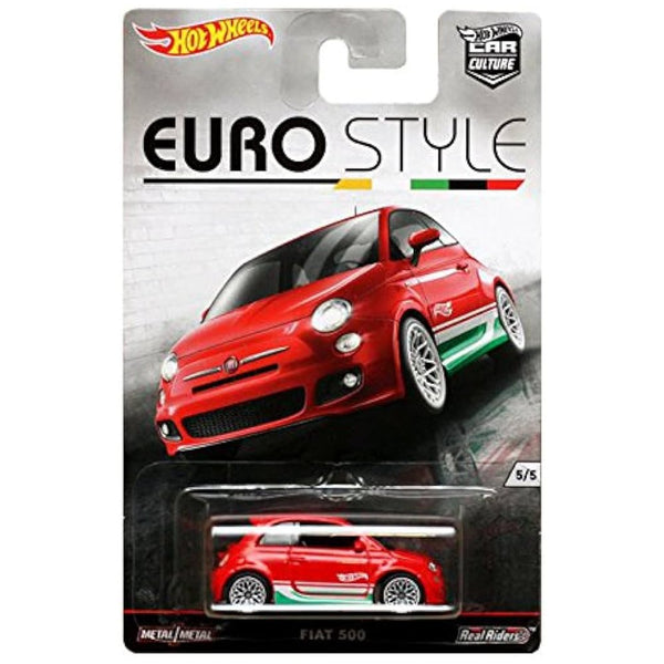 Hot Wheels - Fiat 500 - 2016 Euro Style Series - Top CollectiblesDiecastHot Wheels