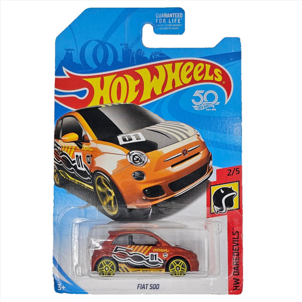 Hot Wheels - Fiat 500 - 2018 - Top CollectiblesDiecastHot Wheels