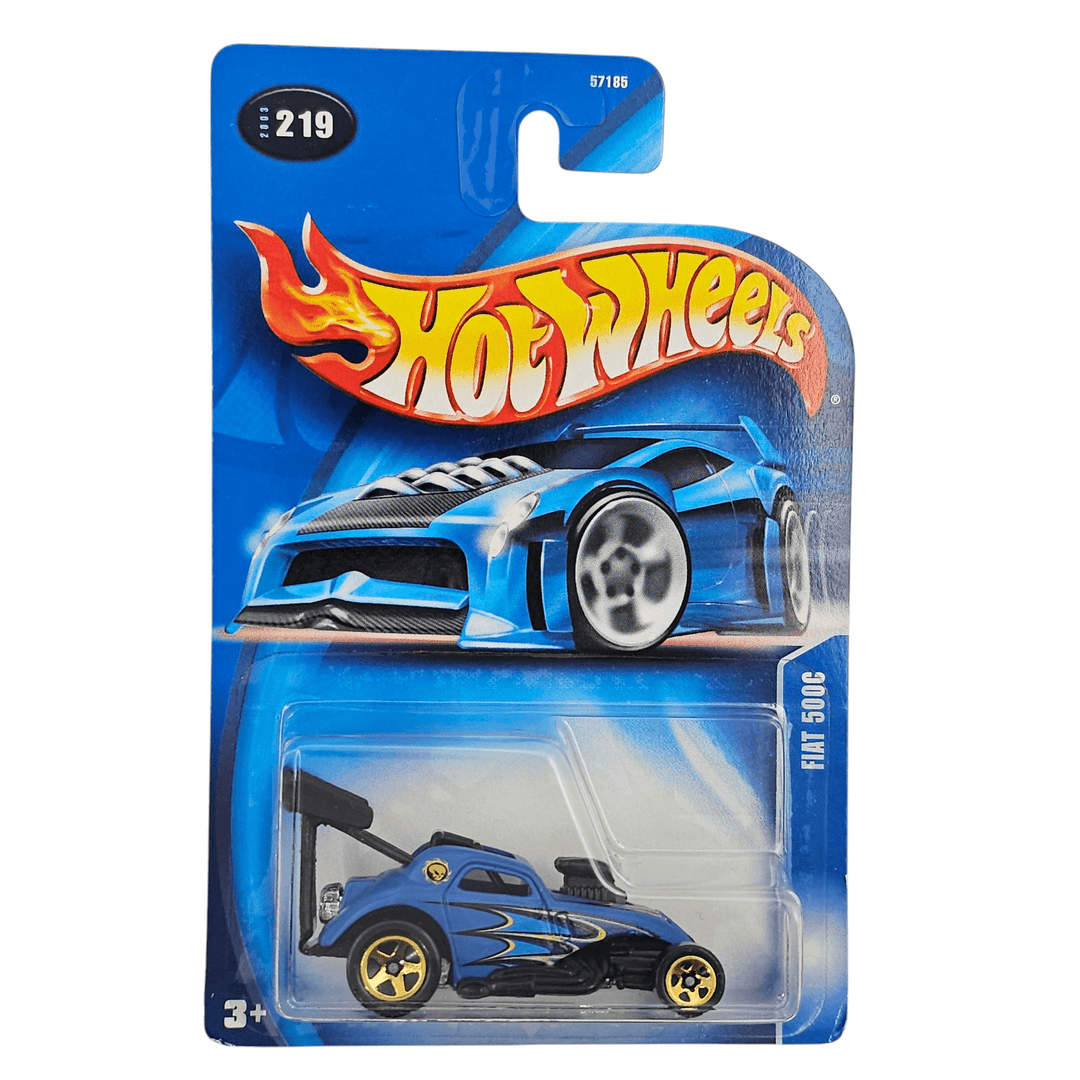 Hot Wheels - Fiat 500C - 2003 - Top CollectiblesDiecastHot Wheels