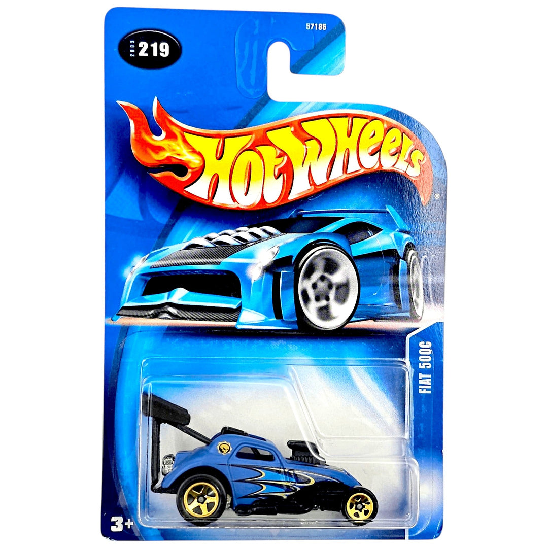 Hot Wheels - Fiat 500C - 2003 - Top CollectiblesDiecastHot Wheels