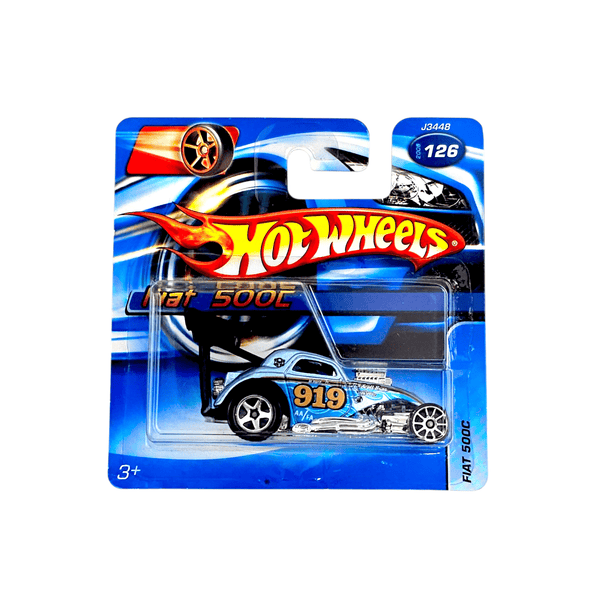 Hot Wheels - Fiat 500C - 2006 - Top CollectiblesDiecastHot Wheels
